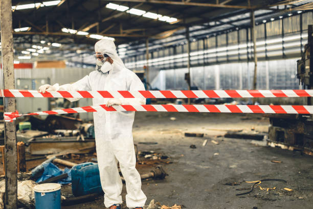 Professional Biohazard technician working in Fullerton, PA